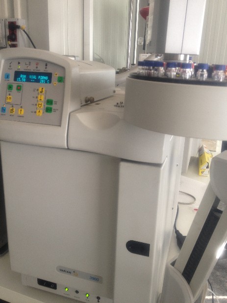 Gascromatografo con rivelatore FID